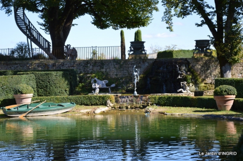 jardin du chateau de Banes